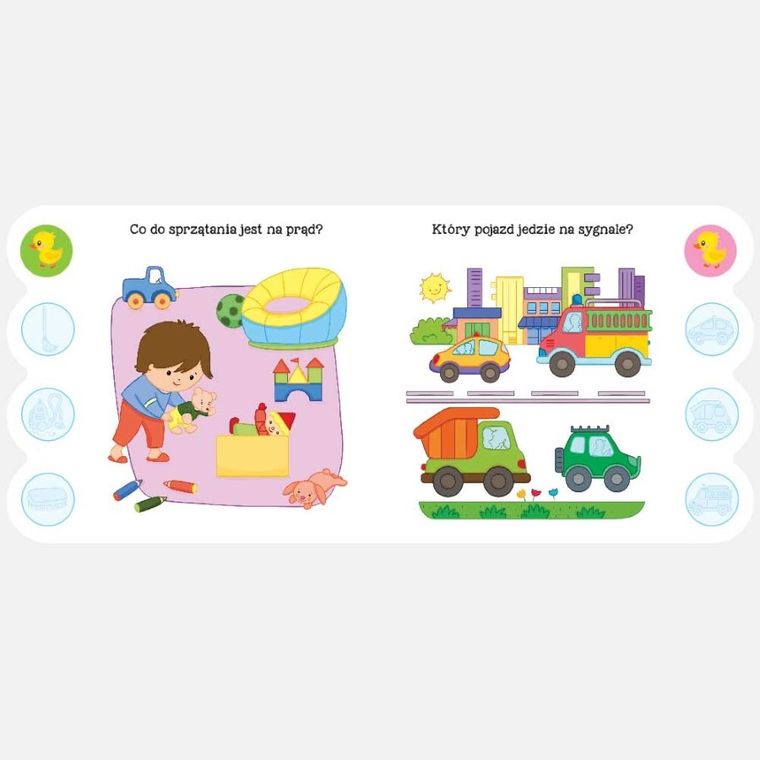 Quiz malucha. Książeczka edukacyjna z naklejkami