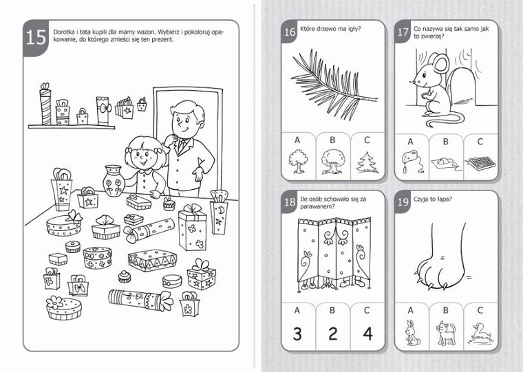 Quizy przedszkolaka. Czerwone