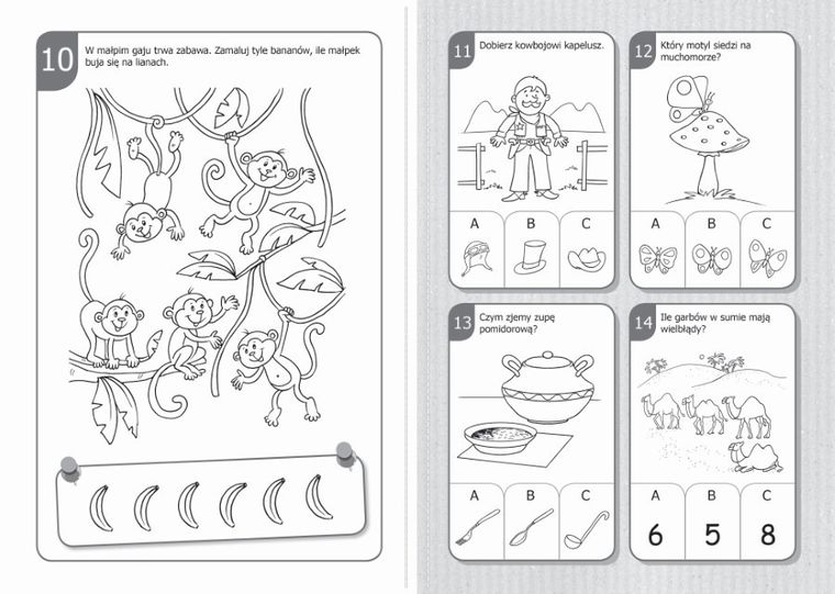 Quizy przedszkolaka. Niebieskie