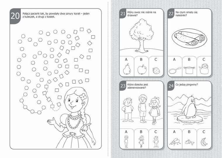 Quizy przedszkolaka. Różowe