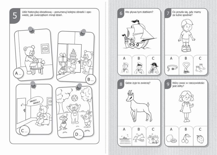 Quizy przedszkolaka. Zielone