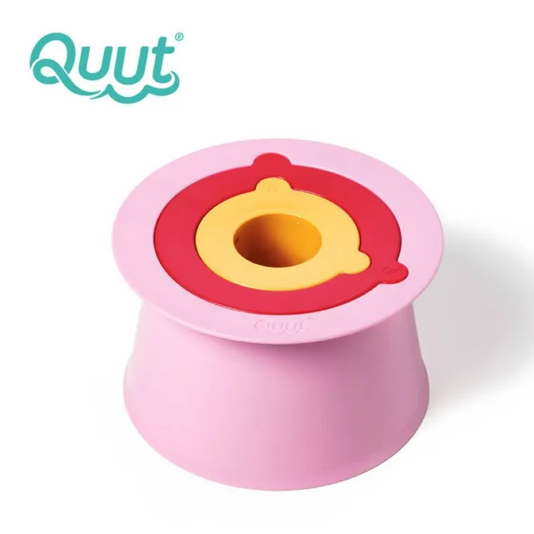 Quut, Alto, zestaw 3 foremek do piasku, wieża, Cherry + Banana Pink