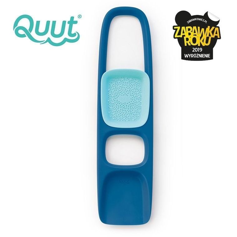 Quut, Scoppi, łopatka z sitkiem, Dark Blue + Vintage Blue