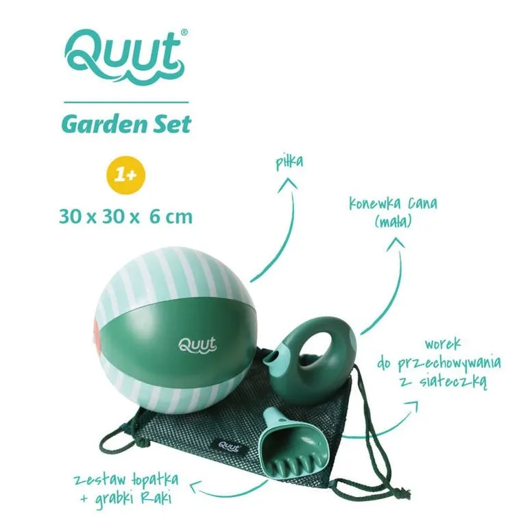 Quut, zestaw ogrodowy, Garden Green