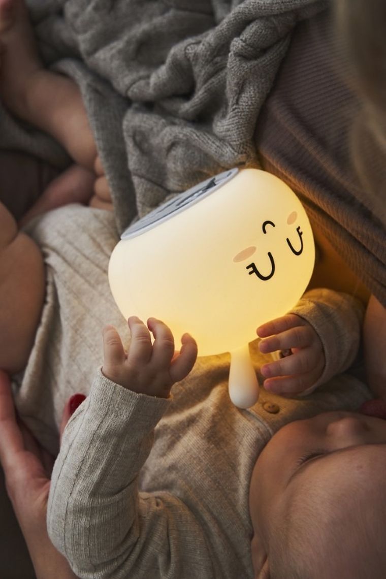 Rabbit & Friends, Królik Słodziak, lampka silikonowa, biała