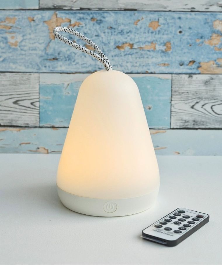 Rabbit & Friends, Latarenka, lampka z pilotem, biała