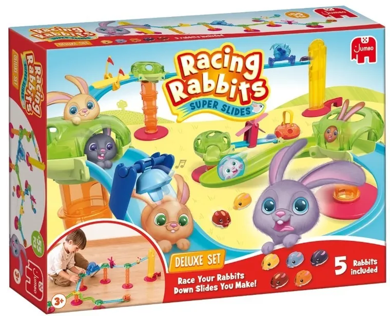 Racing Rabbits, Deluxe, Kulodrom, 55 elementów