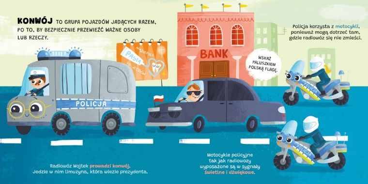 Radiowóz. Maszyny i pojazdy