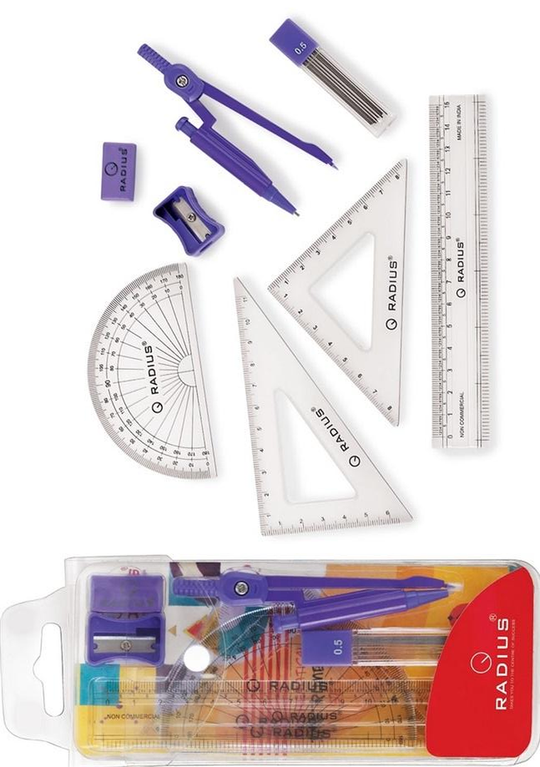 Radius, I-pack, zestaw geometryczny, 8 elementów