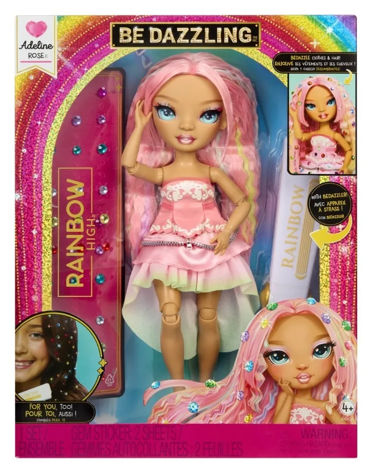 Rainbow High, Be Dazzling, Adeline Rose, lalka modowa