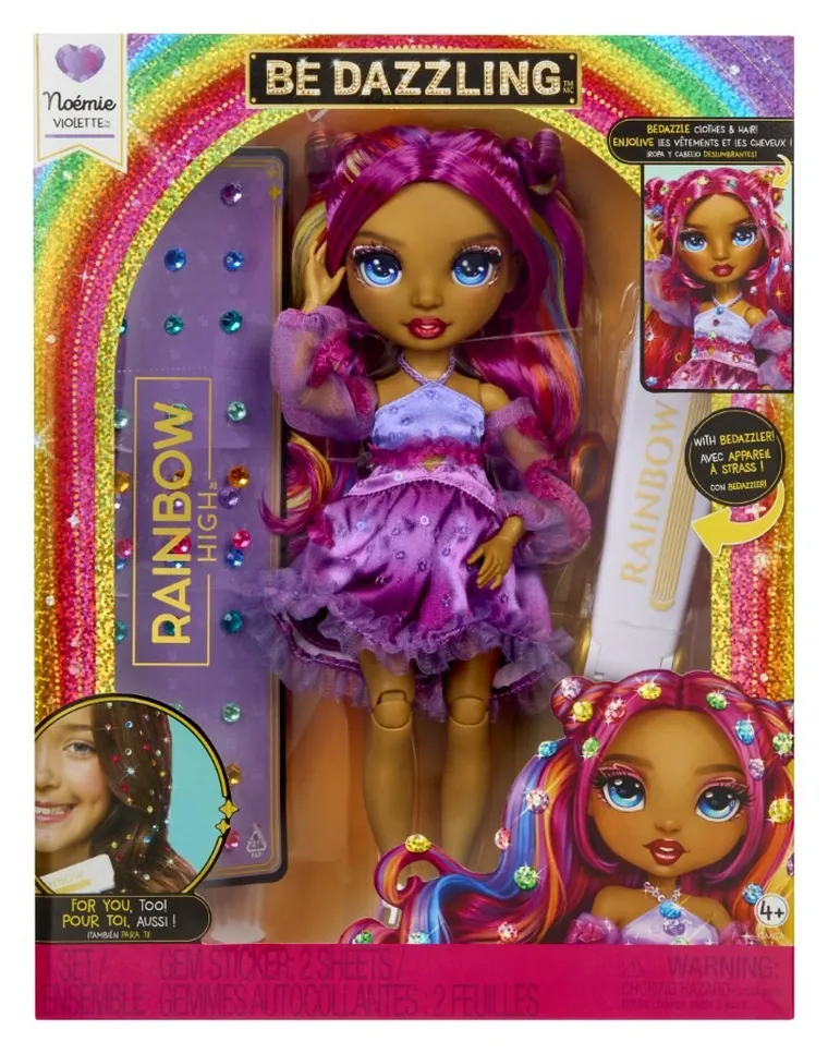 Rainbow High, Be Dazzling, Noemie Violette, lalka modowa