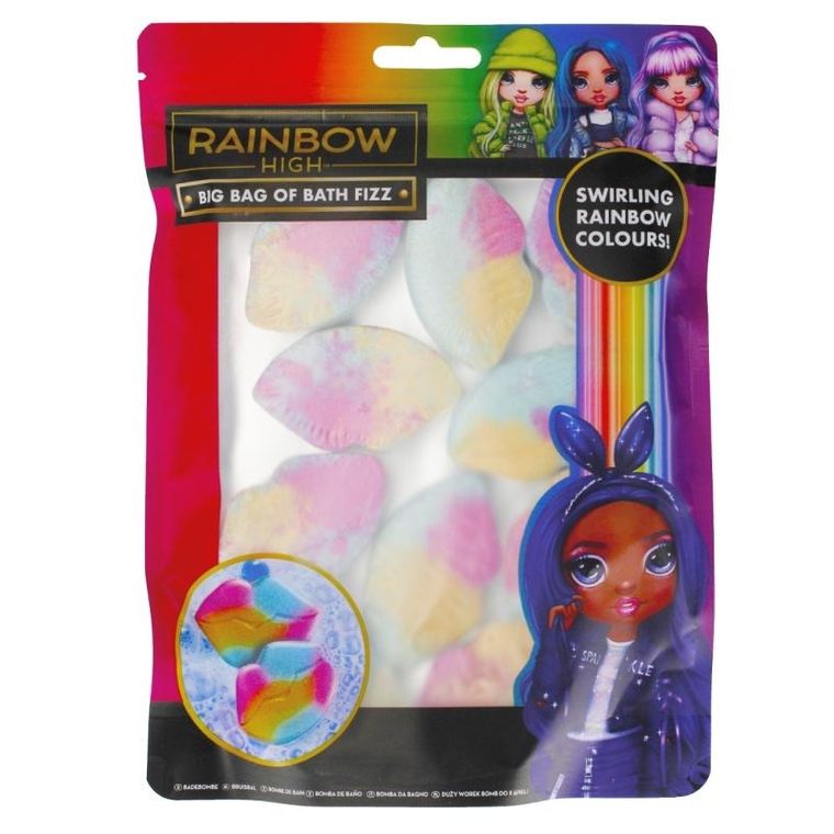 Rainbow High, kostka do kąpieli, 10 szt.