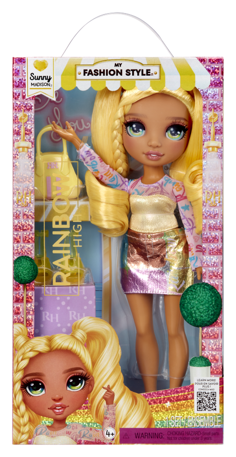 Rainbow High, My Fashion Style, Sunny, lalka modowa