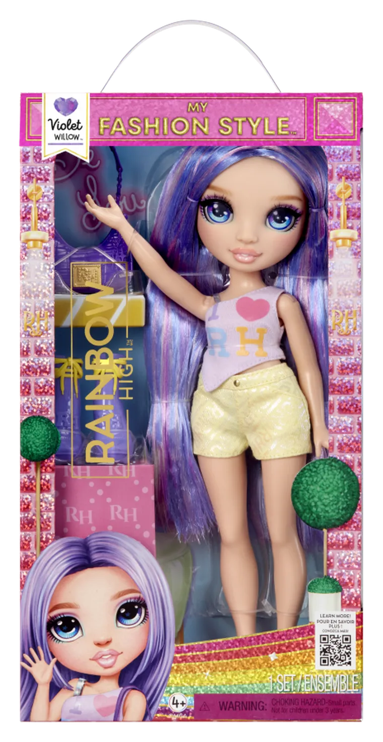 Rainbow High, My Fashion Style, Violet, lalka modowa