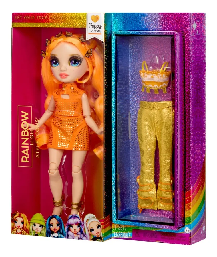 Rainbow High, Poppy, lalka modowa