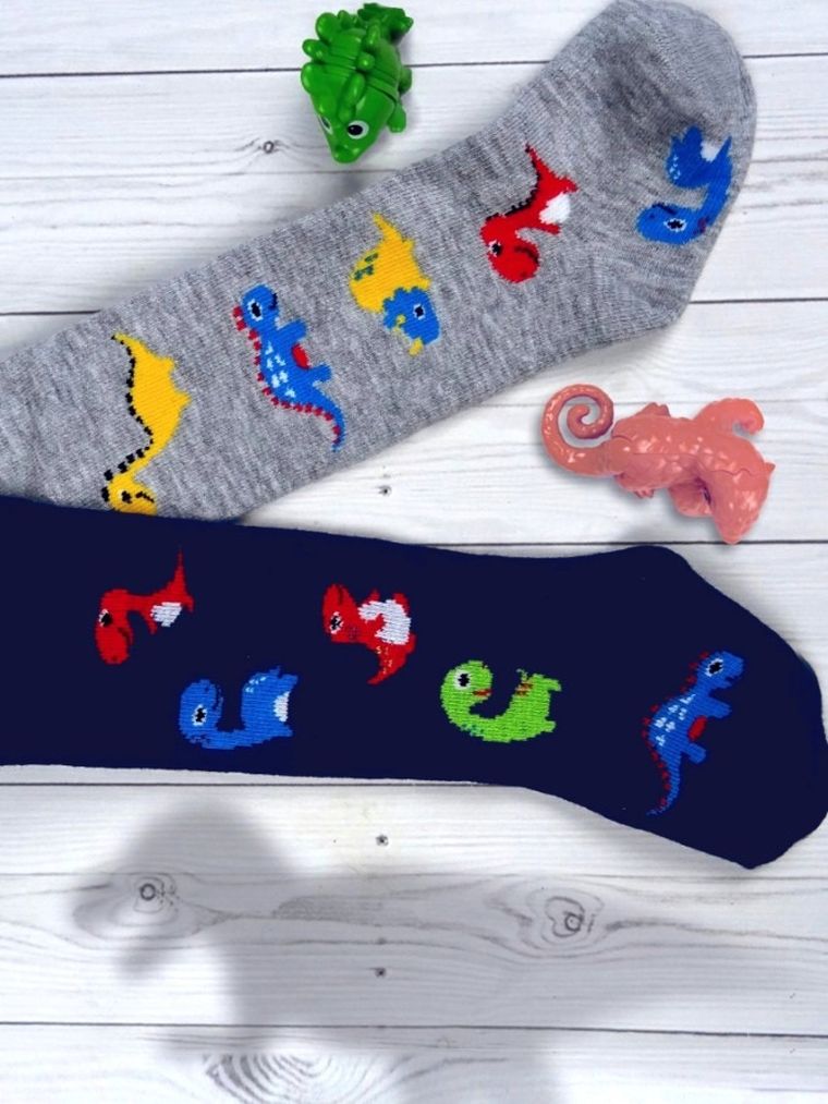 Rajstopy chłopięce, szare melanż, Milusie