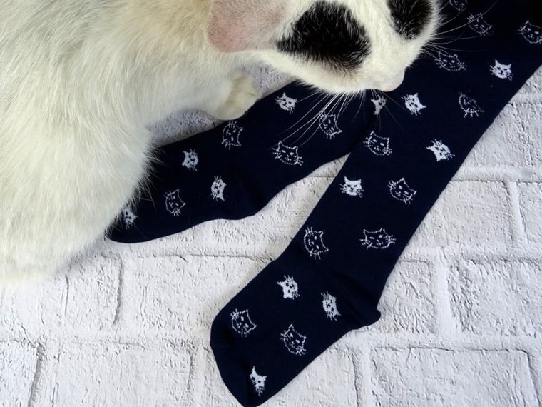 Rajstopy dziecięce, granatowe, Milusie