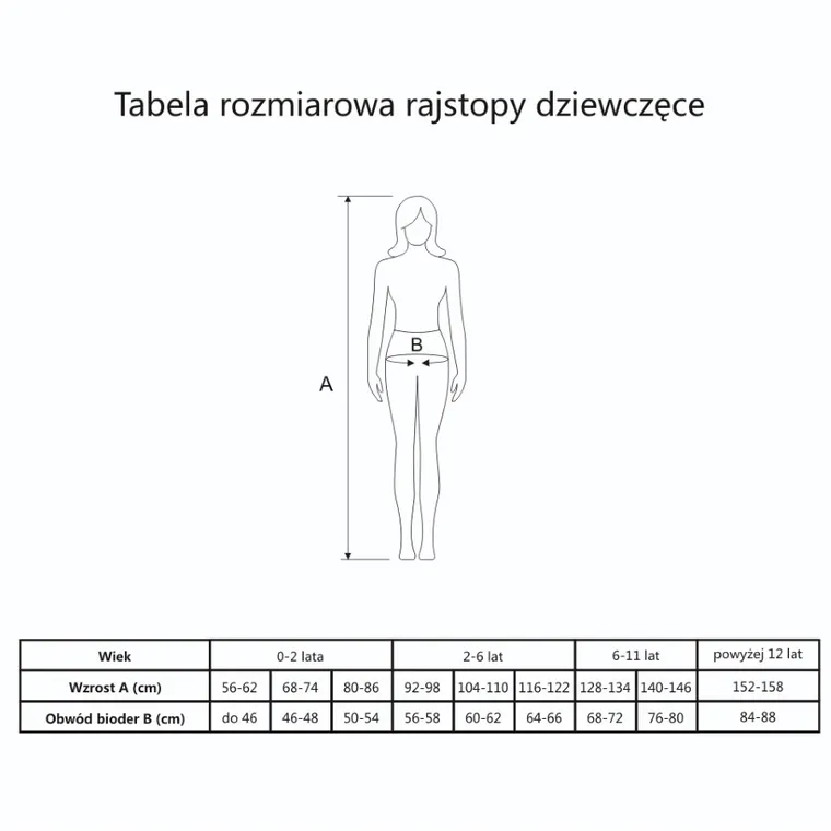 Rajstopy dziewczęce, białe, 20 DEN, Yoclub
