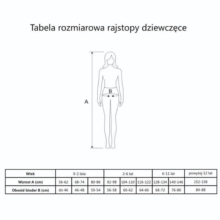 Rajstopy dziewczęce, prążkowane, białe, 40 DEN, Yoclub