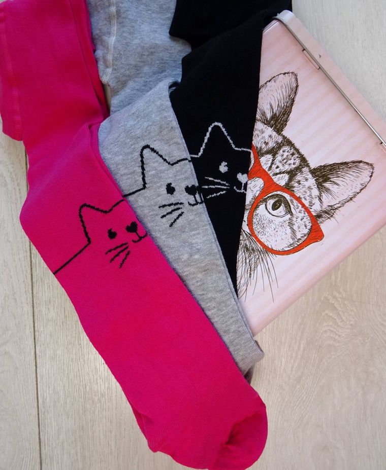 Rajstopy dziewczęce, różowe, Milusie