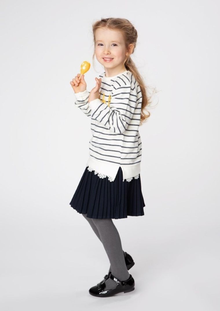 Rajstopy dziewczęce, szare, Julia, Marilyn