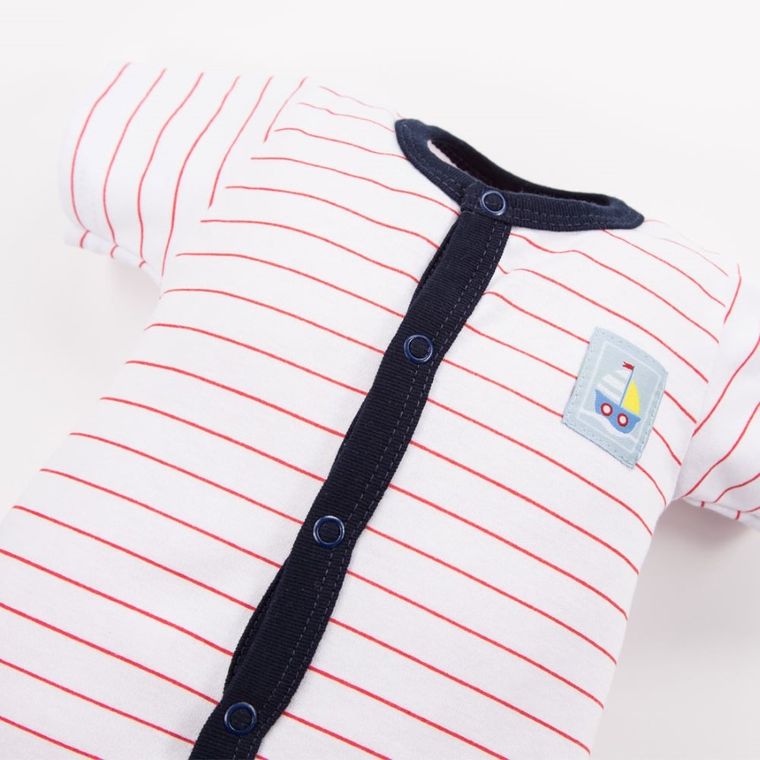 Rampers chłopięcy, biały, Eevi