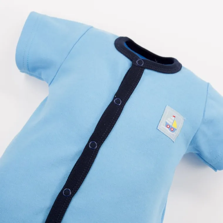 Rampers chłopięcy, niebieski, Eevi