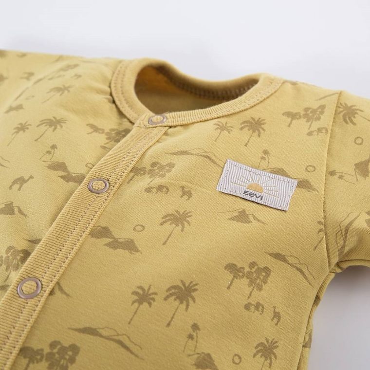 Rampers chłopięcy, żółty, Eevi