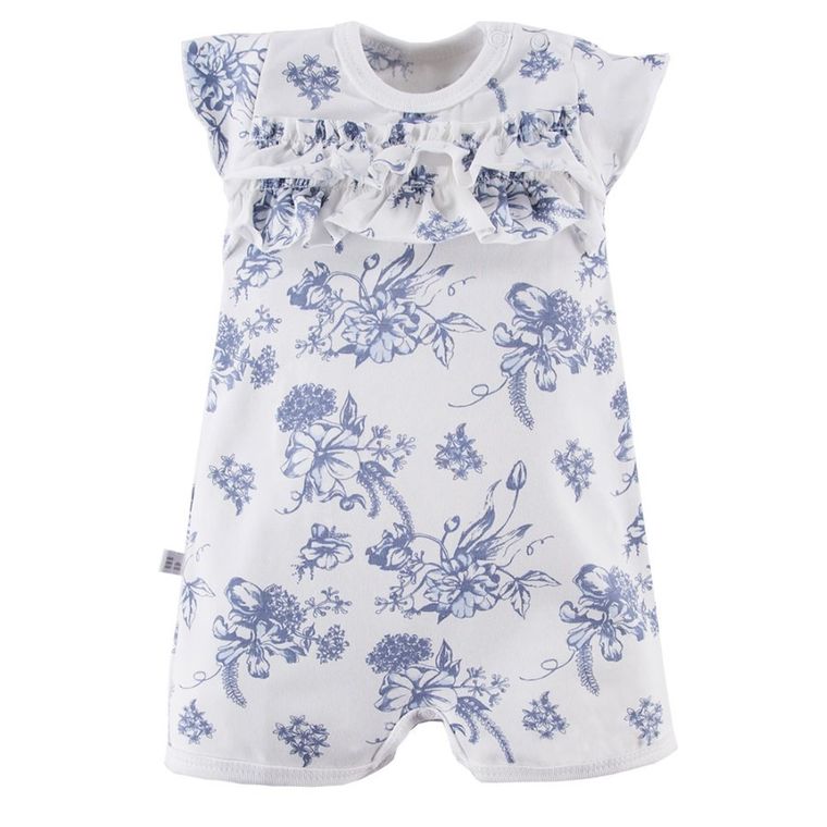 Rampers dziewczęcy, biały, Eevi