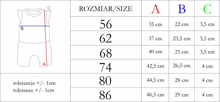 Rampers dziewczęcy, mix, Nicol