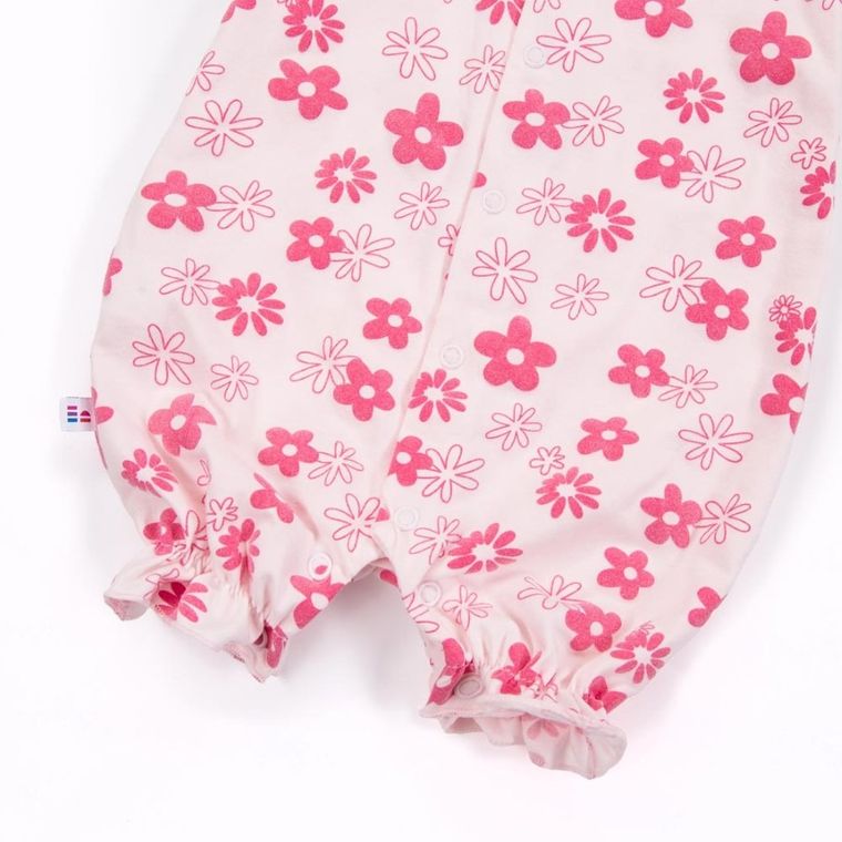 Rampers dziewczęcy, różowy, Eevi