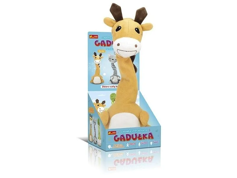 Ranok-Creative, Gadułka, Żyrafa, interaktywna tańcząca maskotka