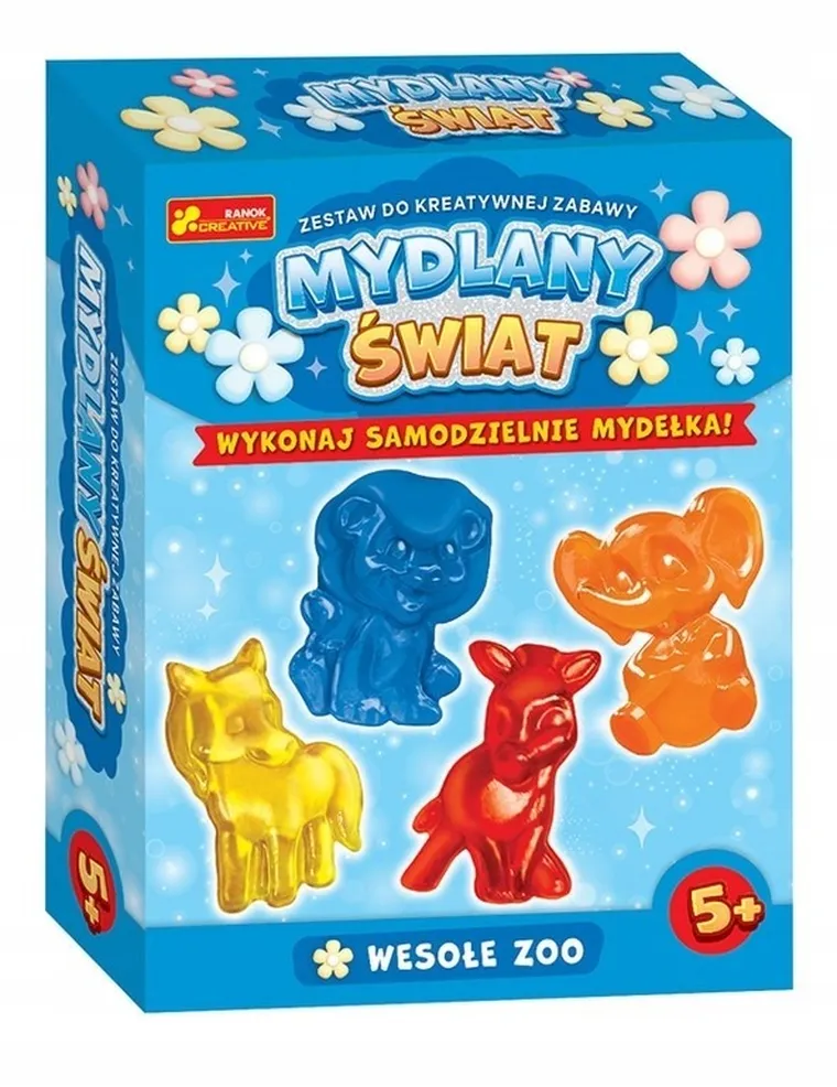 Ranok Creative, Mydlany świat, zestaw do robienia mydeł, Zoo