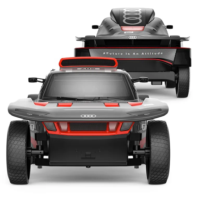 Rastar, Audi RS Q e-tron E2, pojazd zdalnie sterowany, szaro-czerwony, 1:14