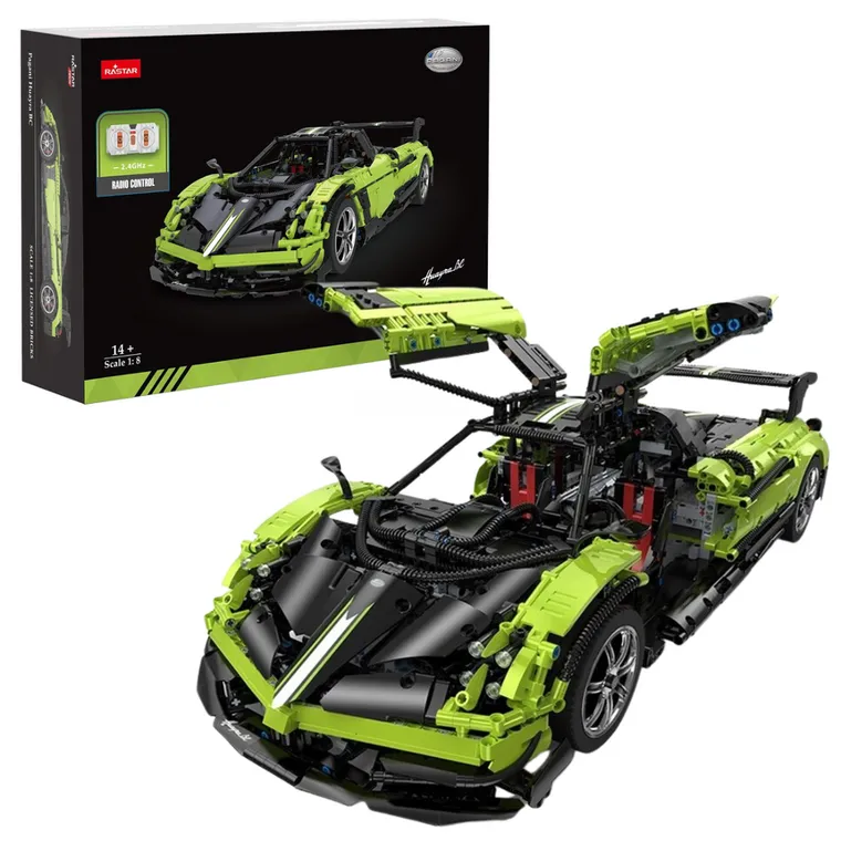 Rastar, autko RC Pagani Huayra BC, 1:8, klocki konstrukcyjne