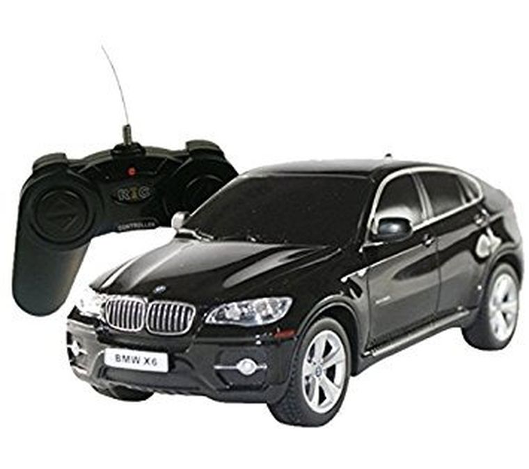 Rastar, BMW X6, samochód zdalnie sterowany, czarny, 1:24