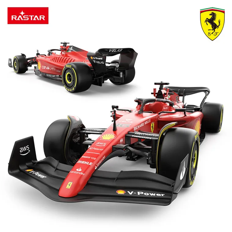 Rastar, Ferrari F1 75, pojazd zdalnie sterowany, 1:12