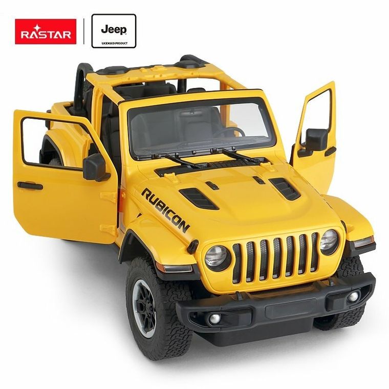 Rastar, Jeep Wrangler Rubicon, pojazd zdalnie sterowany, 1:14