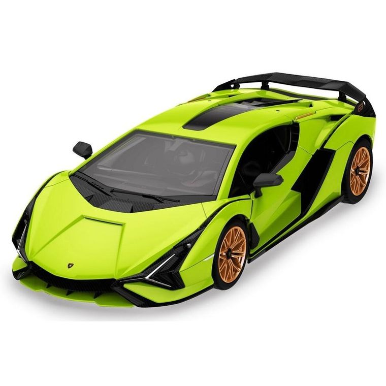 Rastar, Lamborghini Sian, zestaw klocków konstrukcyjnych, pojazd zdalnie sterowany, 1:18