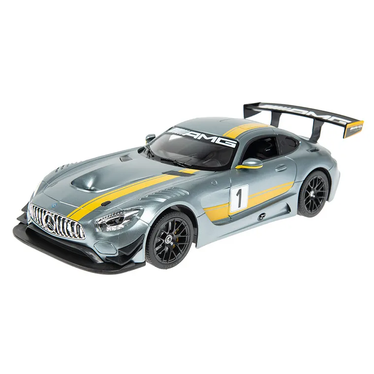 Rastar, Mercedes Benz AMG GT3, pojazd zdalnie sterowany, szary, 1:14