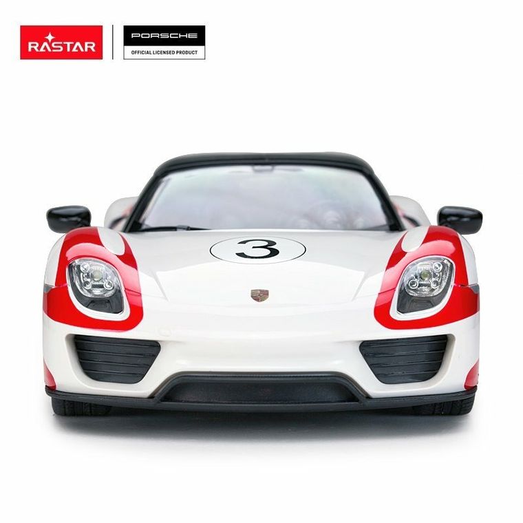 Rastar, Porsche 918 Spyder Weissach, pojazd zdalnie sterowany, 1:14
