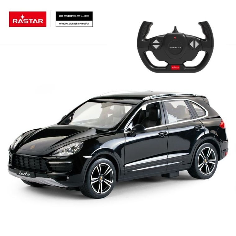 Rastar, Porsche Cayenne Turbo, model pojazdu, zdalnie sterowany, 1:14