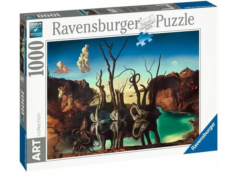 Ravensburger, Dali, puzzle, 1000 elementów