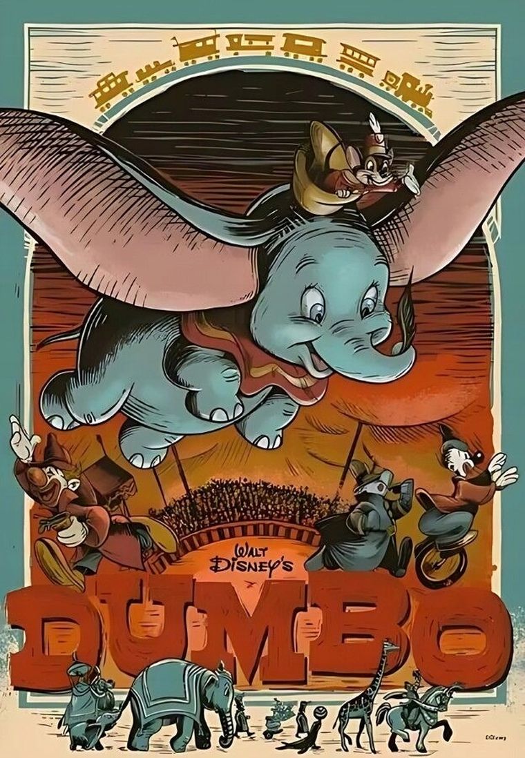 Ravensburger, Dumbo, puzzle, 300 elementów