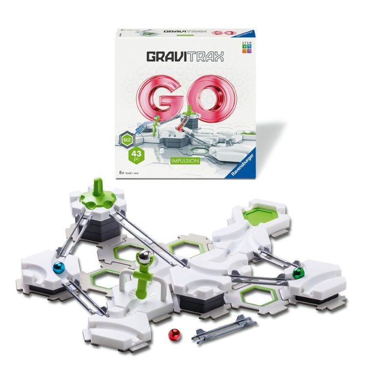 Ravensburger, GraviTrax, GO Impulsion, zestaw startowy
