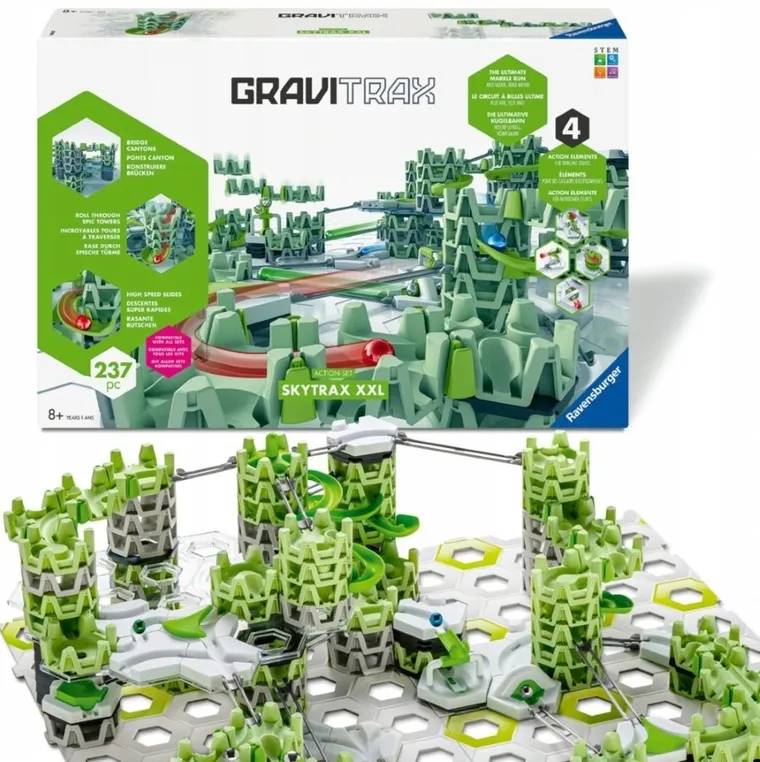 Ravensburger, GraviTrax, Skytrax XL, zestaw startowy