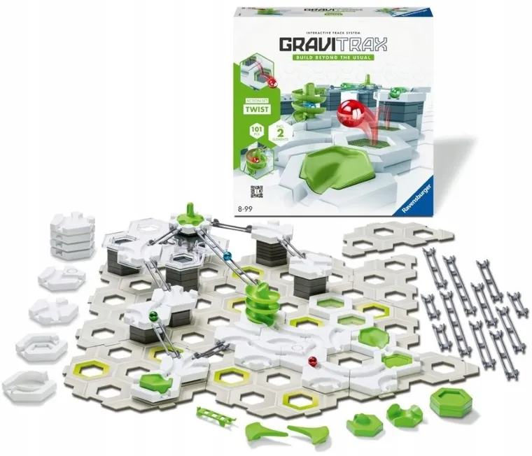 Ravensburger, GraviTrax, Twist, zestaw startowy