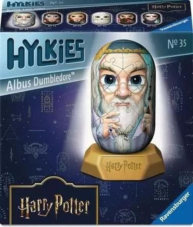 Ravensburger, Hylkies, Albus Dumbledore, puzzle 3D, 56 elementów