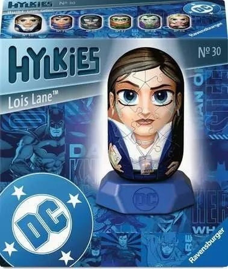 Ravensburger, Hylkies, DC Lois Lane, puzzle 3D, 56 elementów
