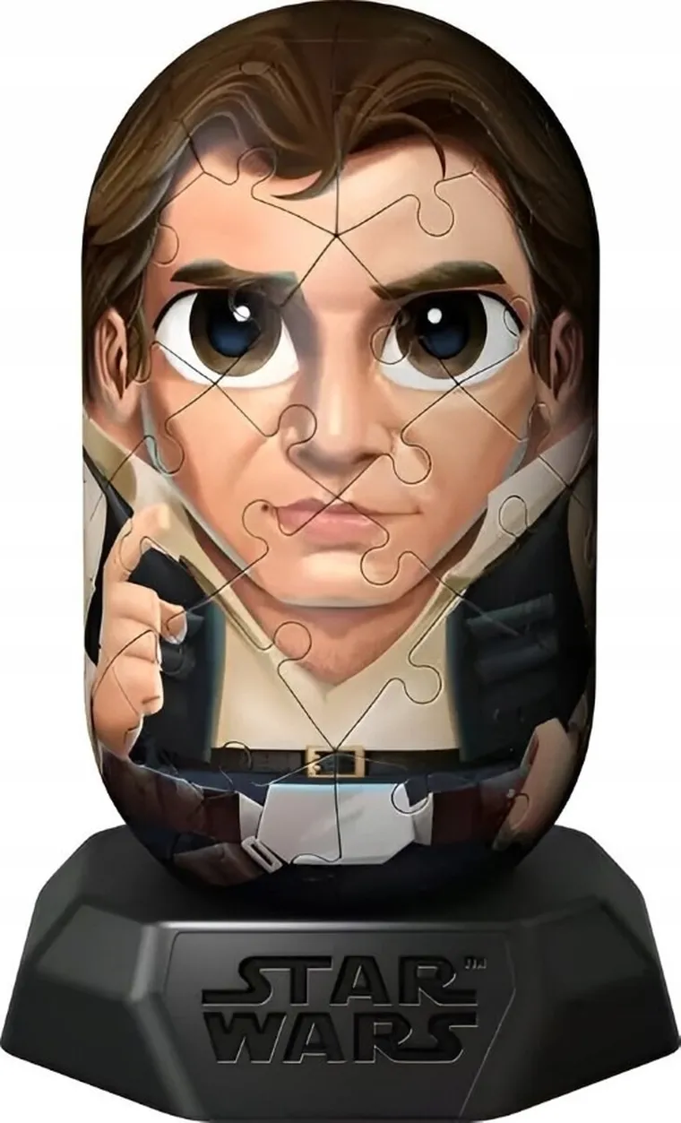 Ravensburger, Hylkies, Han Solo, puzzle 3D, 56 elementów